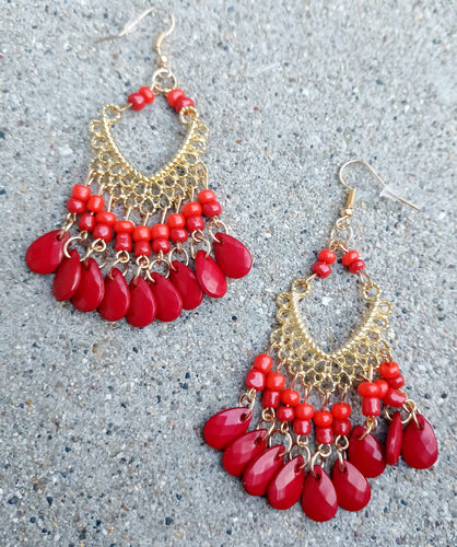 Bohemian Bead Earrings Kargo Fresh