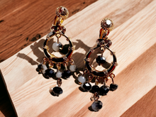 Load image into Gallery viewer, Bohemian Tassel and Bead clip on Earrings Kargo Fresh
