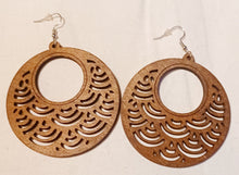 Load image into Gallery viewer, Boho Chic Dangle Wooden Earrings Kargo Fresh
