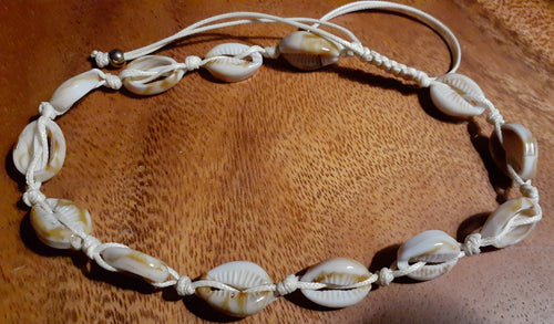 Boho Cowrie Shell Adjustable Choker Kargo Fresh