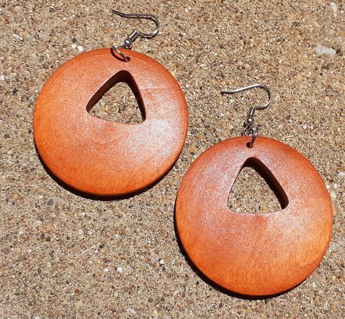 Boho Dangle Wooden Earrings Kargo Fresh