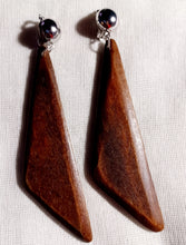 Load image into Gallery viewer, Boho Handmade Wooden Clip Earrings Kargo Fresh
