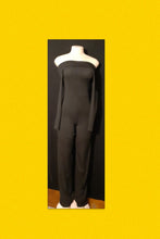 Load image into Gallery viewer, Boohoo UK Black Knit Jumpsuit Size 2 Small Kargo Fresh
