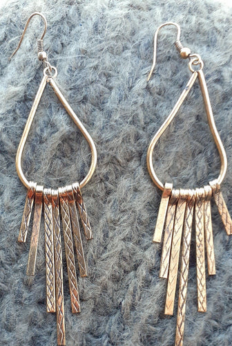 Brass Boho dangle Earrings Kargo Fresh