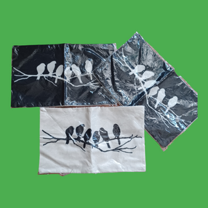 Brothers on a branch pillowcase set of 3 Kargo Fresh