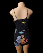 Load image into Gallery viewer, Chinese dragon bodycon dress small Kargo Fresh
