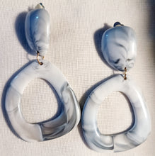 Load image into Gallery viewer, Chunky Acrylic Hoop Clip on Earrings Kargo Fresh
