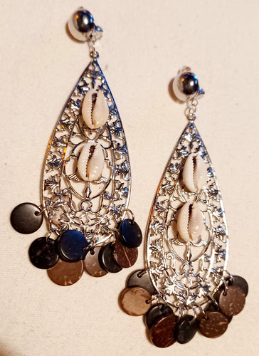 Chunky Boho Cluster Clip On Earrings Kargo Fresh