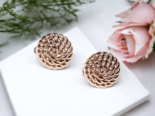 Load image into Gallery viewer, Chunky Clip on Cluster  Stud Earrings Kargo Fresh
