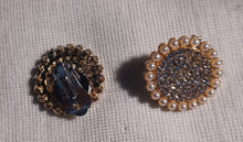 Load image into Gallery viewer, Chunky Clip on Rhinestone Cluster  Stud Earrings Kargo Fresh
