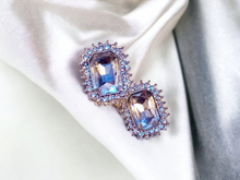 Load image into Gallery viewer, Chunky Clip on Rhinestone Cluster  Stud Earrings Kargo Fresh
