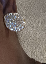 Load image into Gallery viewer, Chunky Clip on Rhinestone Cluster  Stud Earrings Kargo Fresh
