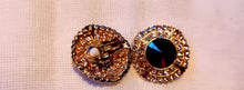 Load image into Gallery viewer, Chunky Clip on Rhinestone Cluster  Stud Earrings Kargo Fresh
