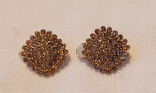 Load image into Gallery viewer, Chunky Clip on Rhinestone Cluster  Stud Earrings Kargo Fresh
