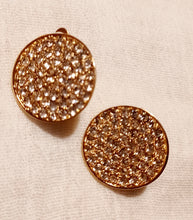 Load image into Gallery viewer, Chunky Clip on Rhinestone Cluster  Stud Earrings Kargo Fresh
