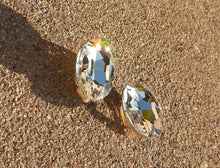 Load image into Gallery viewer, Chunky Crystal Stud Clip On Earrings Kargo Fresh
