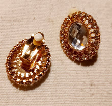 Load image into Gallery viewer, Chunky Crystal Stud Clip On Earrings Kargo Fresh
