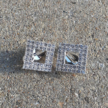Load image into Gallery viewer, Chunky Crystal Stud Clip On Earrings Kargo Fresh
