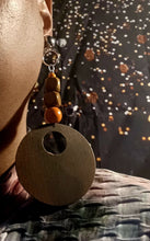 Load image into Gallery viewer, Chunky Handmade Wooden Clip Earrings Kargo Fresh
