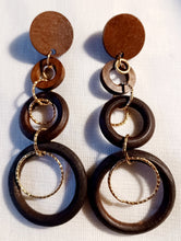 Load image into Gallery viewer, Chunky Handmade chunky boho earrings Kargo Fresh
