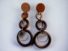 Load image into Gallery viewer, Chunky Handmade chunky boho earrings Kargo Fresh
