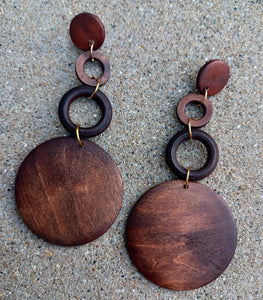 Chunky Handmade chunky boho earrings Kargo Fresh