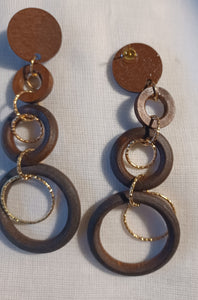 Chunky Handmade chunky boho earrings Kargo Fresh