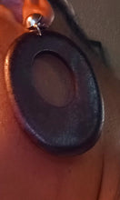 Load image into Gallery viewer, Chunky Wooden Hoop Clip Earrings Kargo Fresh
