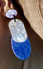 Load image into Gallery viewer, Chunky acrylic clip on  earrings Kargo Fresh
