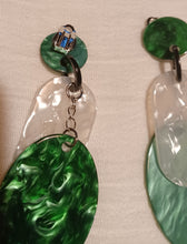Load image into Gallery viewer, Chunky acrylic clip on  earrings Kargo Fresh

