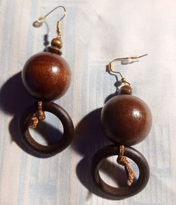 Chunky ball hoop earrings Kargo Fresh