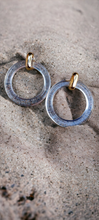 Load image into Gallery viewer, Chunky clear acrylic hoop earrings Kargo Fresh
