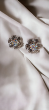 Load image into Gallery viewer, Chunky crystal stud clip on earrings Kargo Fresh
