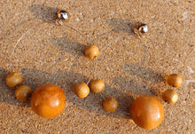 Load image into Gallery viewer, Chunky handmade clip on bead hoops Kargo Fresh
