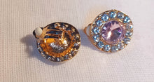 Load image into Gallery viewer, Chunky rhinestone stud clip on earrings Kargo Fresh
