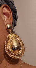 Load image into Gallery viewer, Chunky vintage door knocker earrings Kargo Fresh

