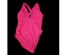 Load image into Gallery viewer, Classic Bright Pink Sexy 1 piece swimsuit L Kargo Fresh
