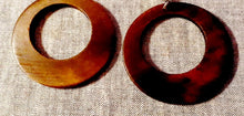 Load image into Gallery viewer, Classic Wooden Hoop Earrings Kargo Fresh
