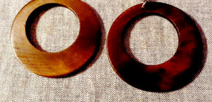 Classic Wooden Hoop Earrings Kargo Fresh