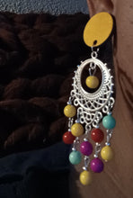 Load image into Gallery viewer, Clip On Boho Tassel Dangle Handmade Earrings Kargo Fresh
