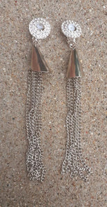 Clip On Chain Dangle Earrings Kargo Fresh