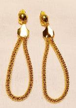Load image into Gallery viewer, Clip On Chain Hoop Earrings Kargo Fresh
