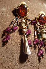 Load image into Gallery viewer, Clip On Chunky Vintage Dangle Earrings Kargo Fresh
