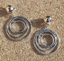 Load image into Gallery viewer, Clip On Minimalist Rustic Hoop Earrings Kargo Fresh
