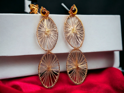 Clip On  Multi Hoop Metal Earrings gold Kargo Fresh