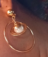 Load image into Gallery viewer, Clip On  Multi Hoop  and faux pearl Metal Earrings Kargo Fresh
