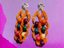 Load image into Gallery viewer, Clip on Festive bead Handmade Earrings Kargo Fresh
