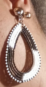 Clip on Handmade Maasai Earrings Kargo Fresh