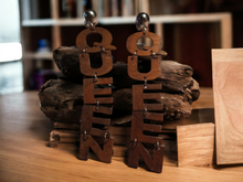 Load image into Gallery viewer, Clip on Queen Design earrings Kargo Fresh
