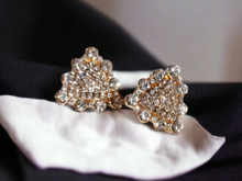 Load image into Gallery viewer, Clip on Rhinestone Cluster  Stud Earrings Kargo Fresh
